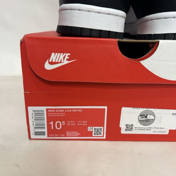 Nike Dunk Low Retro “Black White/Panda” main image 4